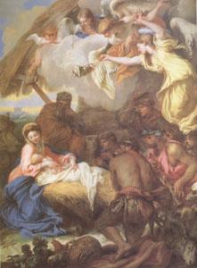 CASTIGLIONE, Giovanni Benedetto Adoration of the Shepherds (mk05) Germany oil painting art